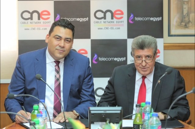 المصرية للاتصالات توقع شراكة مع CNE لإتاحة خدمات التليفزيون عبر الإنترنت 